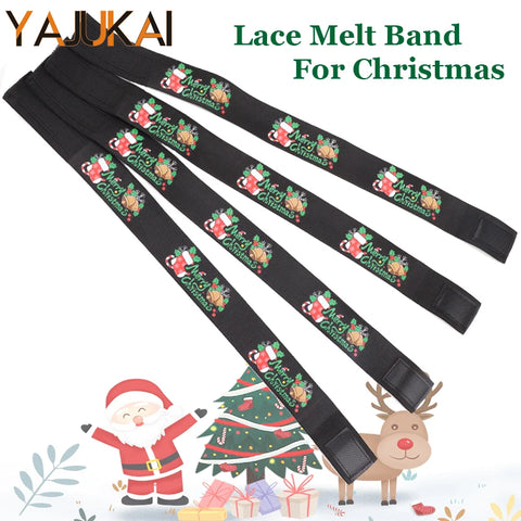 Elastic Bands For Wig Edges 1Pcs Lace Band With Ear Protector Wig Adjustable Magic Buckle Wrap To Lay Scarf Keeping Grip No Slip