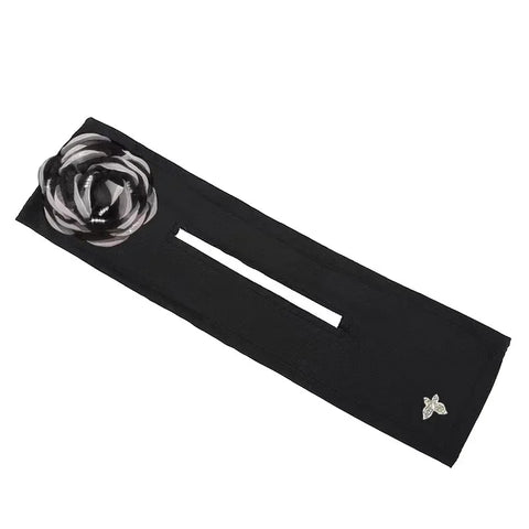 Camellia Flowers Magic DIY Tool Bun Maker Synthetic Donuts Bud Head Bands French Dish Made Hair Band Ball Twist Hair Accessories