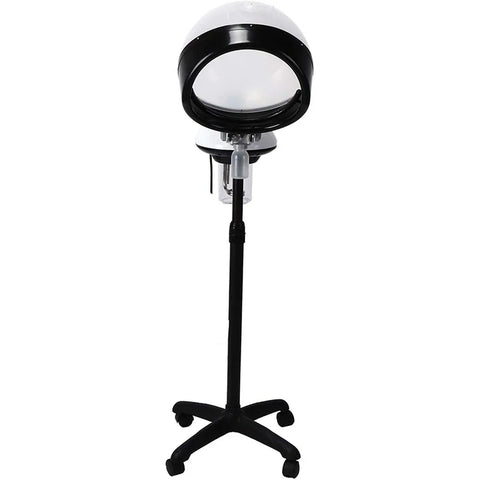 Shampoo Hair Steamer Rolling Stand Hooded Hair Dyeing Coloring Perming Conditioning Salon Spa Steamer Height Adjustable bonnets