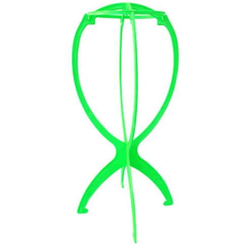 1/2/3pcs Folding Wig Stand Plastic Portable Hat Display Stand Adjustable Durable Barbershop Fashion Model Holder Home Salon Use