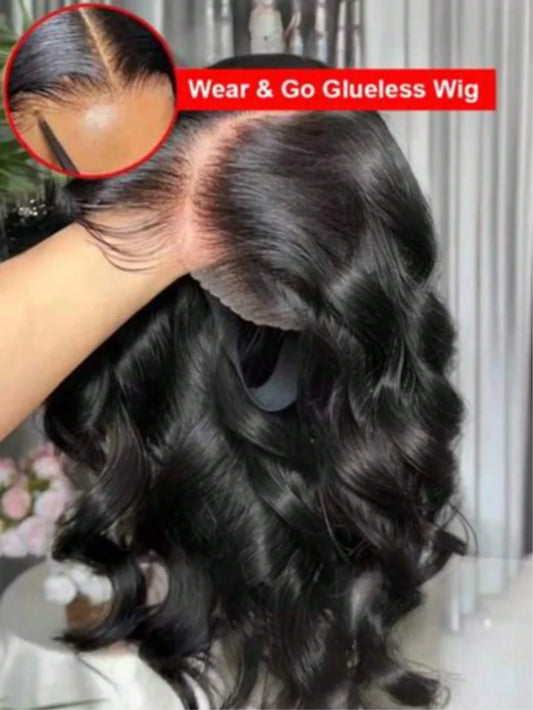 40 Inch Wear & Go Glueless Wigs Human Hair Pre Plucked 13x4 13x6 5x5 Glueless Body Wave Wig Pre Cut Lace No Glue For Women