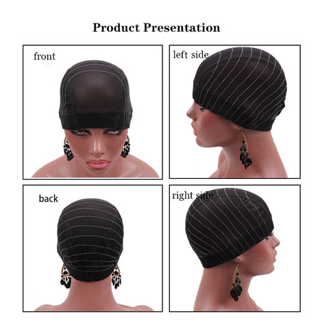 4x4 5x5 13x4 Map Wig Cap With Belt For Making Lace Wigs Mesh Dome Cap Glueless Mesh Cap With Line For Beginner Hairnet