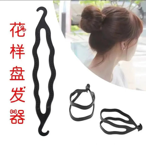 Hair Braid Tool Hairpin Hairclip Bun Roller Maker Twister Curler Ponytail Portable Headwear DIY Styling Accessories Tools волос