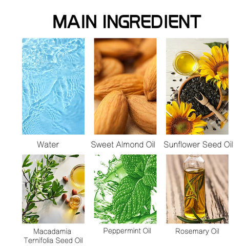 EELHOE Rosemary Hair Mask Repair Damage Hair Dry Treatment Anti Frizz Nourishing Magical Treatment Deep Moisturizing Hair Mask