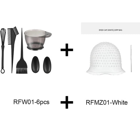 Colour Bowl Hairdressing Black Professional Hairdressing Bowl for Hair Dying Dyeing Bowl To Paint Hair Hairdressing Paints RFW01