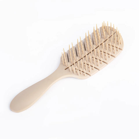 Square Vent Hair Scalp Massage Comb Hair Brush Anti-static Wet Dry Curly Detangler Hairbrush Nylon Salon Hair Styling Tools