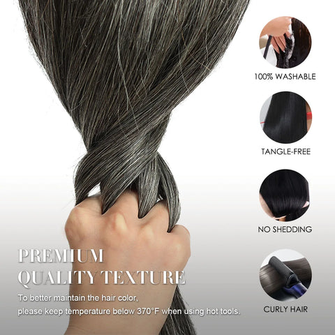 200% Remy Salt And Pepper 13x6 HD Lace Frontal Wig 30 32 Inch Colored Bone Straight Lace Front Wigs 100 Human Hair Wig For Women