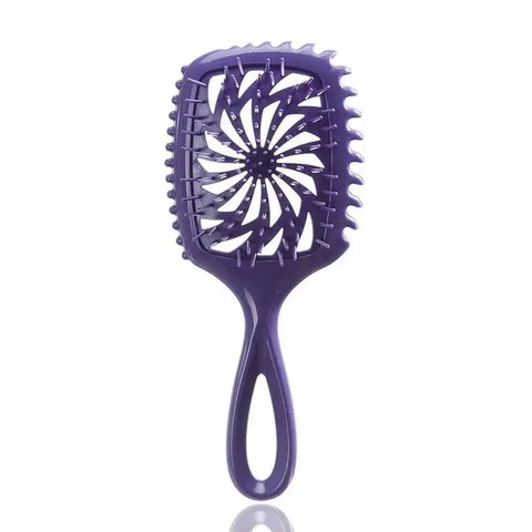 1 Pack WANMEI Detangling Hair Brush- Effortless Tangle Free-Ideal for Natural Curly Straight Wet Dry  Damaged Hair for Women Men