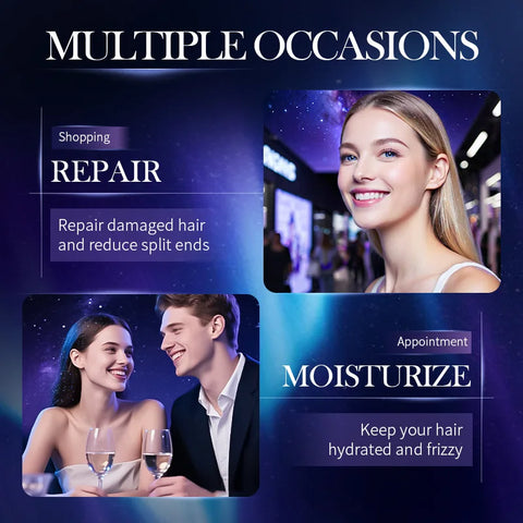 SADOER Star Flash Hair Mask Repair Damaged Hair Reduce Split Ends Oil Control Moisturizing Smooth Hair Treatment Masks
