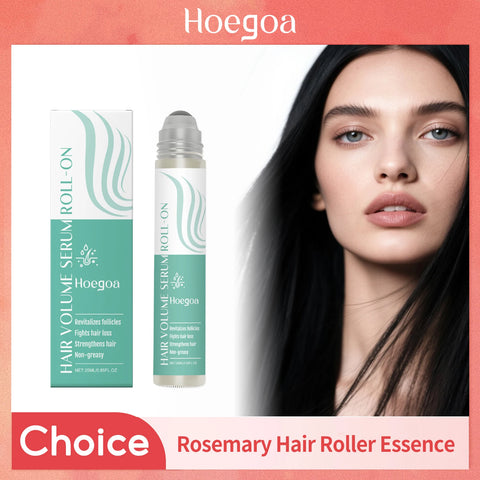 Hair Growth Essence Oil Improve Scalp Reduce Hair Breakage Loss Stimulate Hair Follicle Density Hair Rosemary Hair Roller Serum