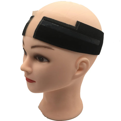 Hair bands Velvet Wig Grip Band with Lace Magic Sticky Flexible Scarf With Adjustable Elastic Band Headband Hair Accessories