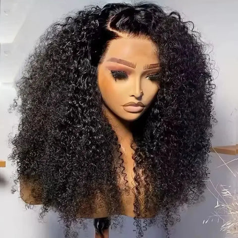 Bob Wig Human Hair Curly Hd Lace Wig 13X6 Human Hair Deep Wave Frontal Wigs 250 Density Water Wave Lace Front Wigs Pre Plucked
