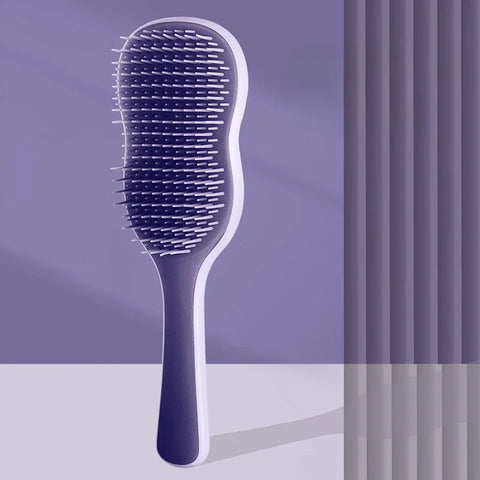 Anti-Detangling Hair Comb - Massage Features Fast Blow-Drying Curling Hair Brush Styling Tool for Efficient Hair Care