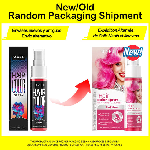 Temporary Hair Color Spray One-Time Hair Dyeing Instant Hair Salon Multi Color Hair Dye Makeup Chalk Washable DIY Party Styling