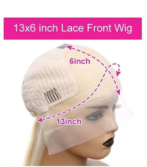 Blonde HD Body Wave Human Hair Lace Front Glueless Wig 30 40 High Inch 250 Density 13x4 613 Lace Frontal 13x6 Honey Wigs Women
