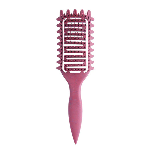 Curly Hair Brush Hollow out Design for Frizz Control & Define Curls, Styling Detangling Brush Beard Comb for Men Women
