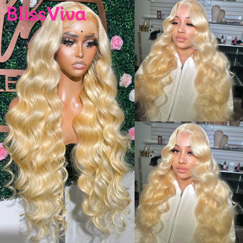 Body Wave Ash Grey Lace Front Wigs Human Hair Blonde 613 Lace Front Wigs 13x6 Remy Brazilian Silver Gray Colored Human Hair Wigs