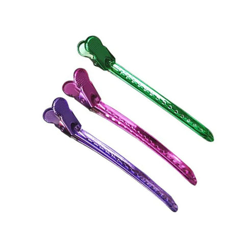 12pcs Alligator Hair Clips Hairdressing Clamps Claws Barber Sectioning Clip Crocodile Hairpin Hair Styling Tools pince cheveux
