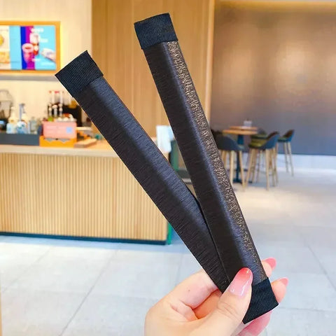 Camellia Flowers Magic DIY Tool Bun Maker Synthetic Donuts Bud Head Bands French Dish Made Hair Band Ball Twist Hair Accessories