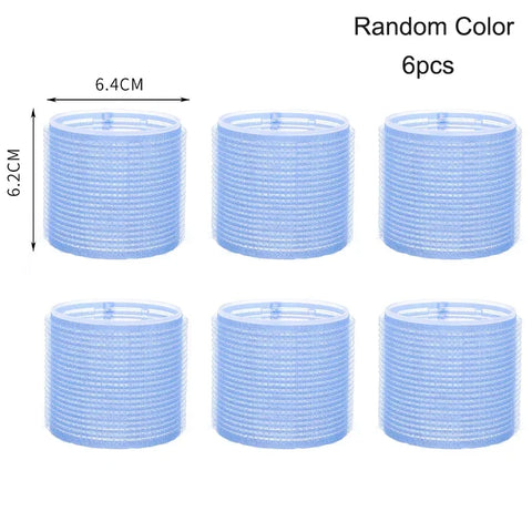 Hair Rollers Self Grip Hook Hair Curlers Heatless Hair Roller Dressing Curly Girl Method Curlers Sticky Styling Tools