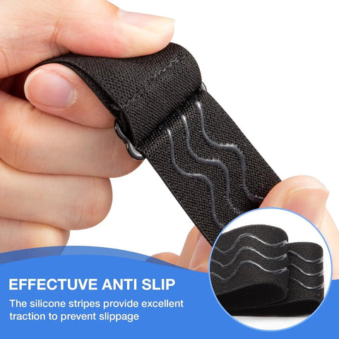 10 PCS of Wig Grip Band, Adjustable Wig Band for Lace Front, Non-Slip, with Silicone Strip, Comfortable and Breathable
