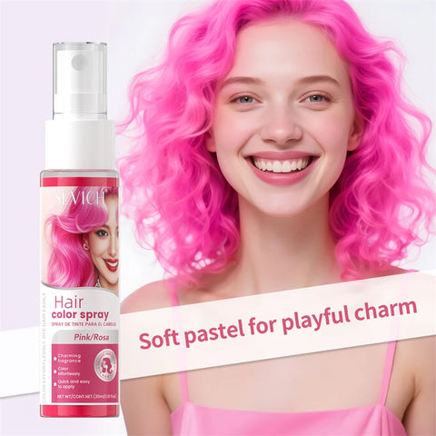 Temporary Hair Color Spray One-Time Hair Dyeing Instant Hair Salon Multi Color Hair Dye Makeup Chalk Washable DIY Party Styling