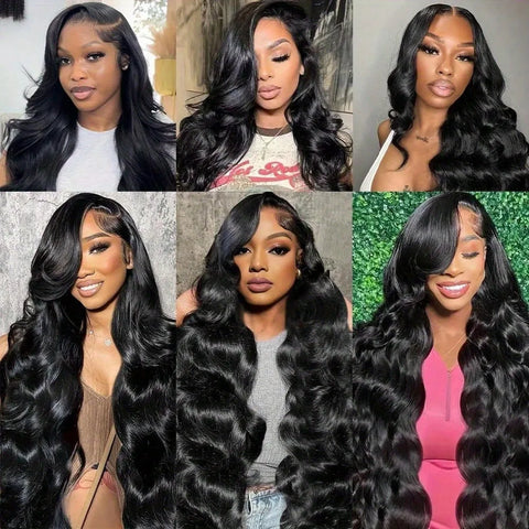 40 Inch Wear & Go Glueless Wigs Human Hair Pre Plucked 13x4 13x6 5x5 Glueless Body Wave Wig Pre Cut Lace No Glue For Women