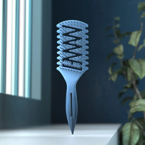 Detangling Brush Curl Styling Hollow Hair Brush WANMEI Women Curly Wet Tangled Massage Comb Barber Hairdressing Salon Tool