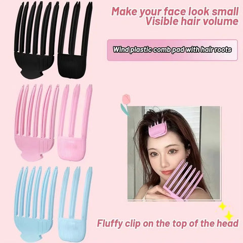 1/2pcs New Heatless Hair Care Roots Natural Fluffy Hair Clip No Heat Hair Curler Styling DIY Hair Styling Fluffiness Tool