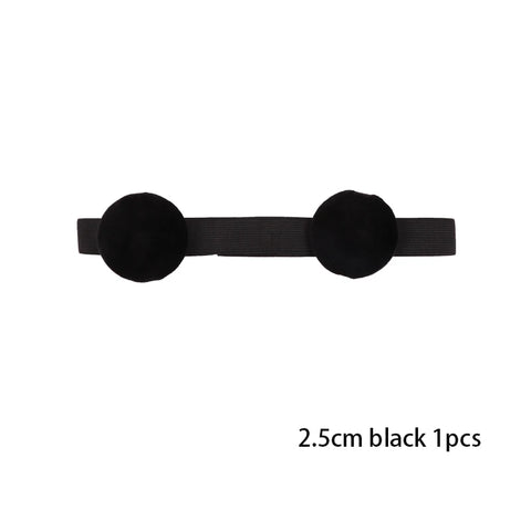 1Pcs Edge Melt Band For Lace Wigs With Ear Puff  Adjustable Elastic Headband With Ear Protector Wig Band With Ear Covers Purple