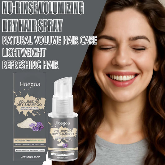Volumizing Dry Shampoo Spray For Oily Hair Instant Oil Absorbing Odor Control Lightweight Shine Volume Boost Fresh All Day