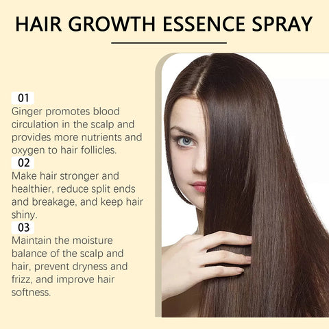 Hair Care Spray: Mild Hair Spray for Nourishing, Repairing, Smoothing, Moisturizing, Adding Shine & Strengthening Hair