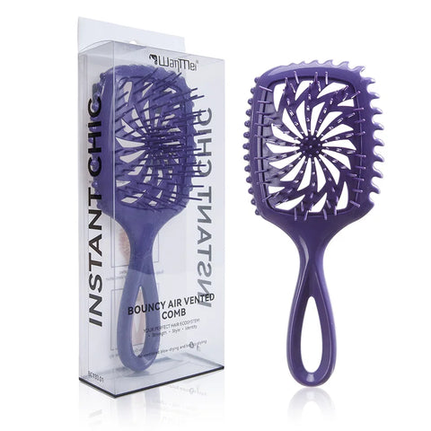 1 Pack WANMEI Detangling Hair Brush- Effortless Tangle Free-Ideal for Natural Curly Straight Wet Dry  Damaged Hair for Women Men