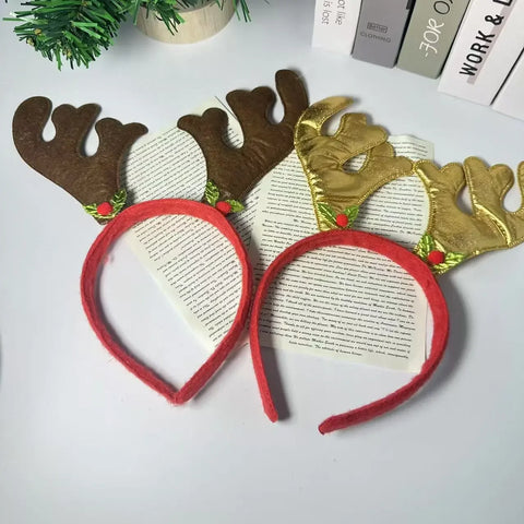 Women's Christmas Headband Santa Snowman Design, Festive Bow Hair Accessory, Xmas Party Gift & Celebration Headwear