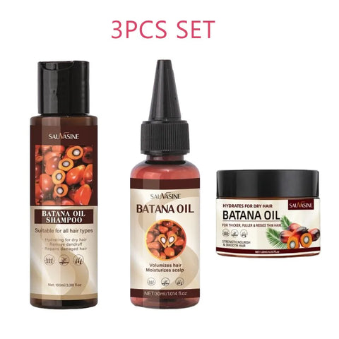 Batana Oil Hair Conditioner Smoothing Nourishing Repair Moisturizing Reduce Split Ends Frizz Enhance Texture Vitamin E Hair Care