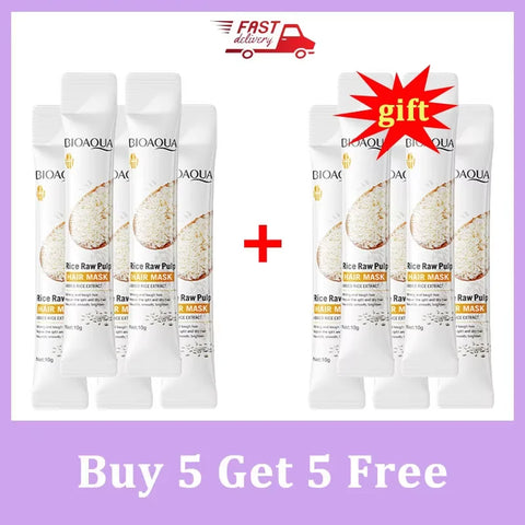 Keratin Hair Mask Fast Repair Damaged Frizzy Hair Soft Smooth Shiny Rice Nutrition Moisturizing Nourishing Hair Care Conditioner