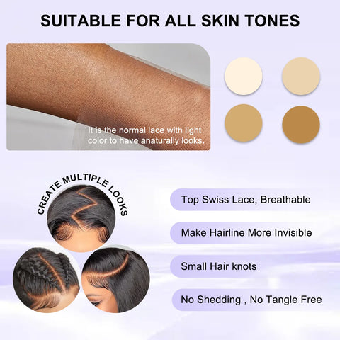 30 40Inch Body Wave Lace Front Wigs Brazilian Human Hair Pre Plucked Black 200Density 13x6 Hd Transparent Frontal Human Hair Wig