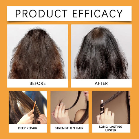 Magical Argan Oil Hair Mask Deep Repair Dry Damaged Hair Smoothing Shiny Mask Essence Hair Restore Shiny Hair Care Conditioner