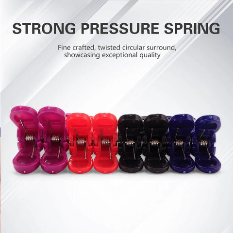 6PCS Alligator Hair Clip Professional Hairdressing Clamps Barber Salon Styling Hairpins Plastic Hair Claw Hair Accessories