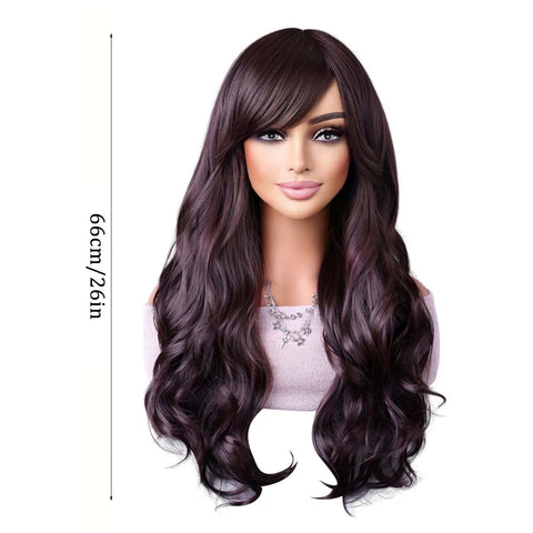 High-temperature Silk Wig Natural Realistic Super Light Fake Wig For Cool Women Girl Party Cosplay Wig Everyday Fashion Modeling