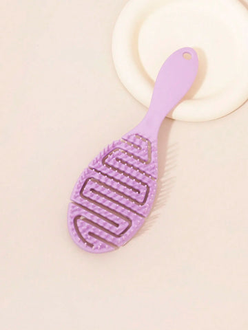 Comb styling set, including mouse tail comb, edge control brush, nylon hair brush, hollow breathable hair brush
