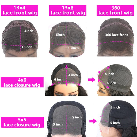 60 Day No Reason Return High Quality 12A Bone Straight 13x4 13x6 360 Transparent Lace Front Human Hair Wigs PrePlucked Baby Hair