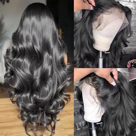 13x4 Lace Front Human Hair Wigs Brazilian Body Wave Lace Front Wig 13x6 HD Lace Frontal Wigs For Women Body Wave Human Hair Wigs