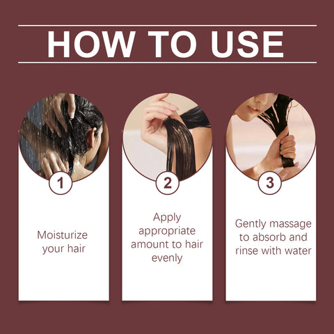 Batana Hair Nourishing Mask Deep Smoothing Repair Roots Reduce Damaged Strengthening Moisturizing Loss Treatment Hair Growth Oil