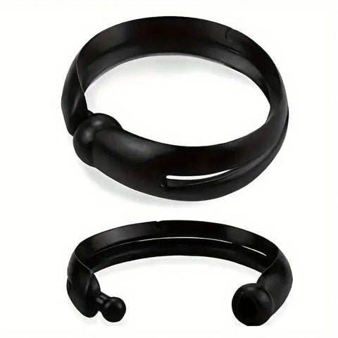 2Pcs Heatless Curling Rod DIY Women black mushroom hairs reel No Heat Hair Rollers Sleep Lazy Curls Flexi Rods Hair Styling Tool