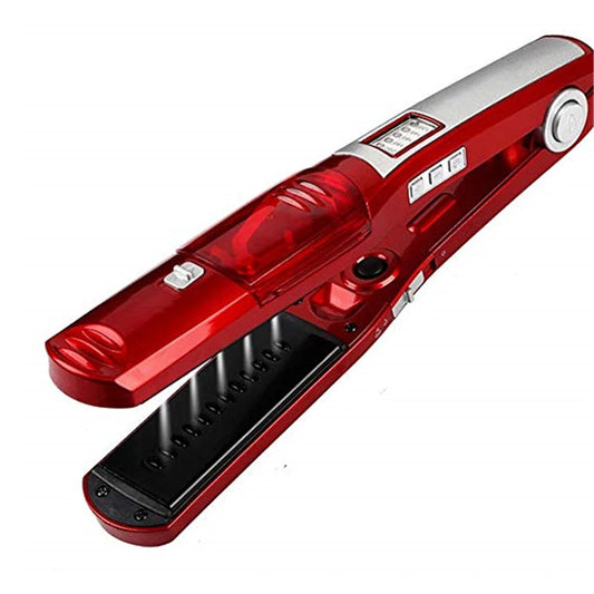 Electric Steam Straightener Portable Ceramic Coating Steam Straightener Iron Salon Professional Hair Styling Tool