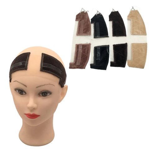 Wig Grip Headband Velvet With Silicone Headband Scarf Head Hair Band With Invisible and Adjustable Fishing Line Headband for Wig