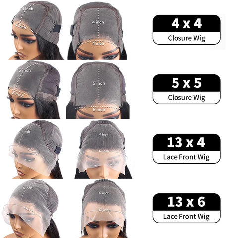 Straight Short Bob 13x4 13x6 Hd Lace Front Human Hair Wigs 4x4 5x5 Lace Closure Wig Brazilian Black Wig For Women Cheap On Sale