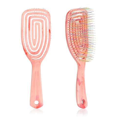 Vented Detangling Brush for Pain Free Brushing on All Wet or Dry Hair Types Durable Anti-Static Bristles Lightweight Handle Comb