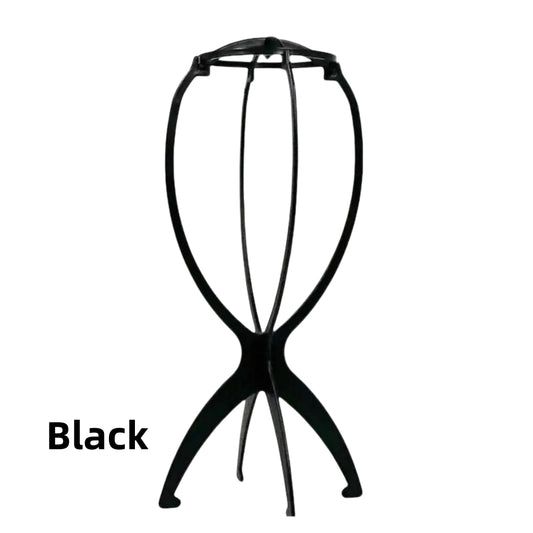 3pcs Stable Wig Stand Collapsible Hairpiece Holder For All Wigs and Hats Display Styling Tool for Haircut Training and Home Use